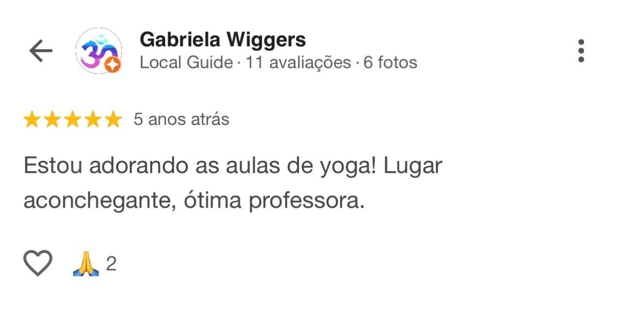 Depoimento de Gabriela Wiggers