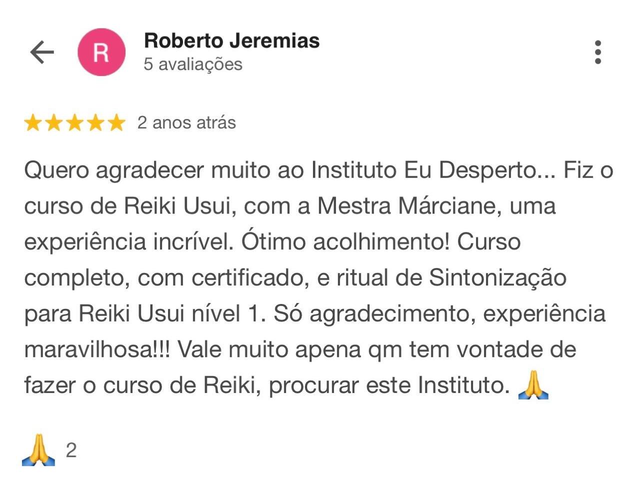 Depoimento de Roberto Jeremias